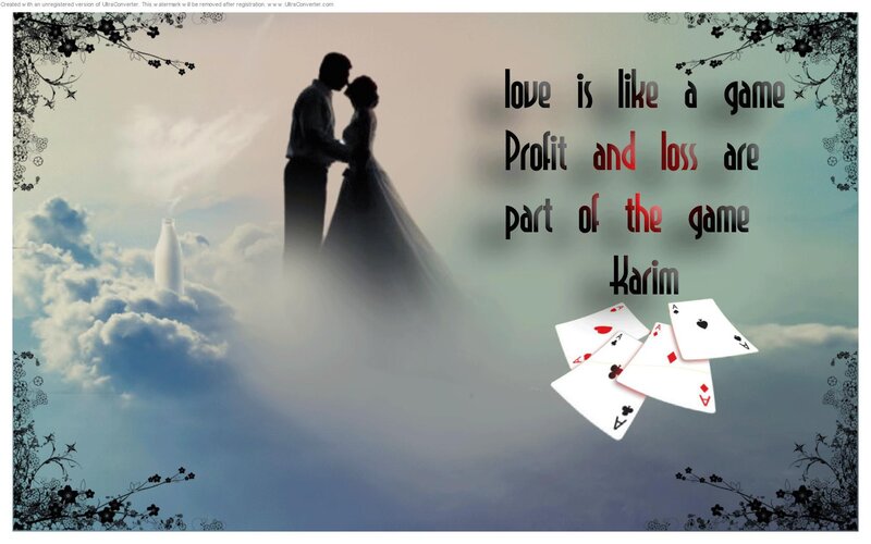 Couple in Silhouette — Blue, Dreamy