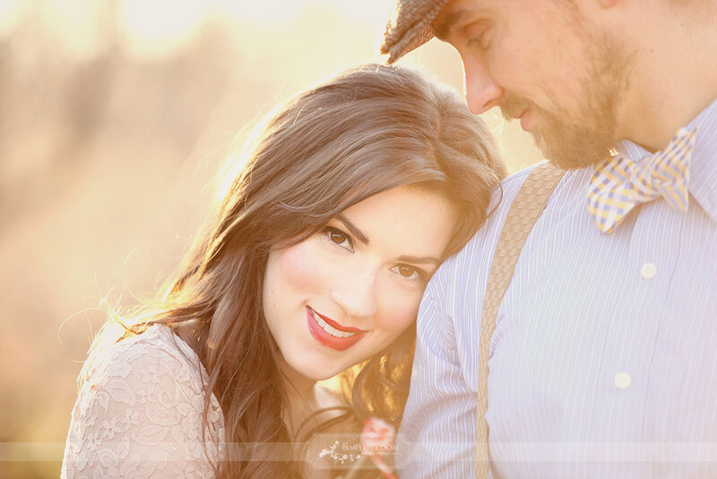 Couple in Sunset Light