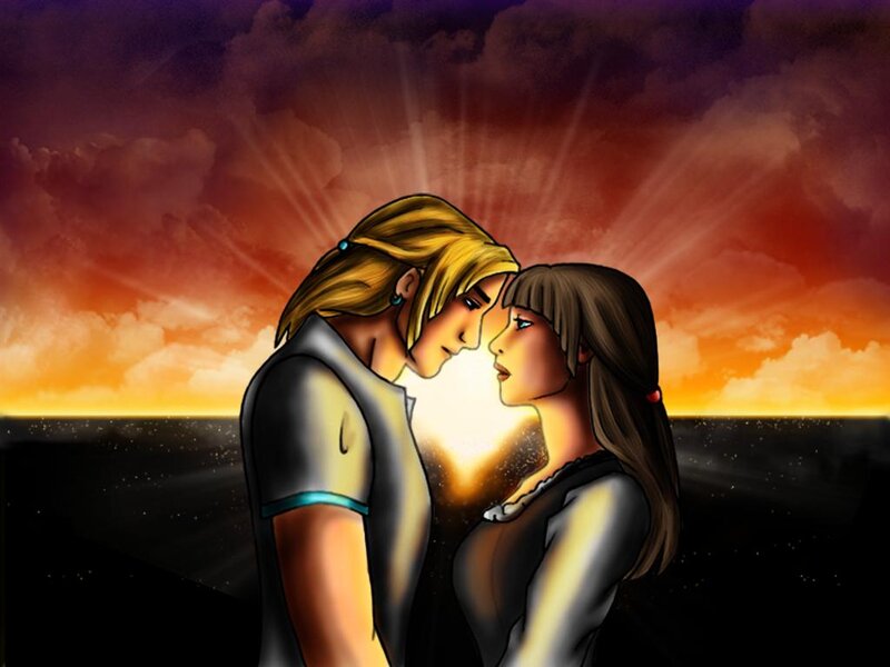 Couple in Sunset