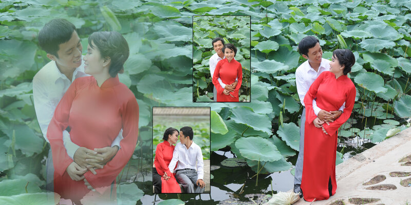 Couple in Traditional Dress