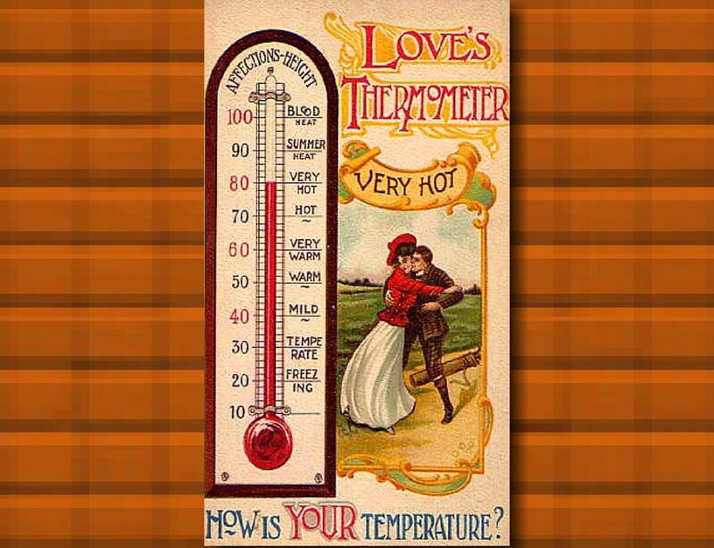 Couple in Vintage Illustration