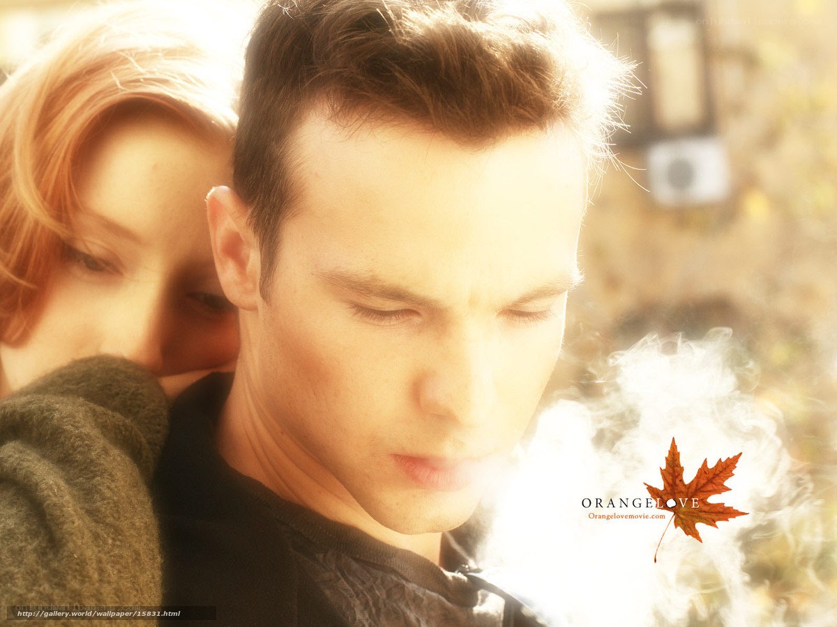 Couple in warm sunlight