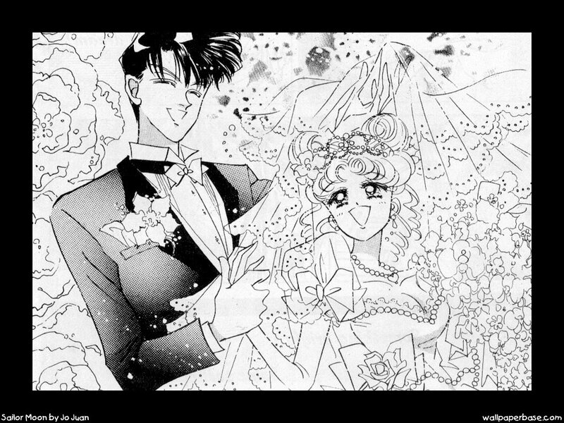 Couple in Wedding Attire — Black, Joyful