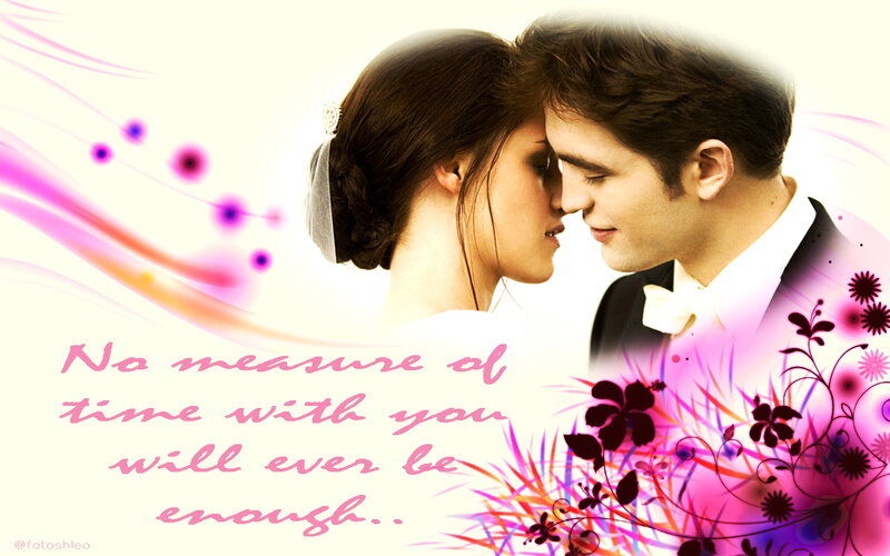 Couple in Wedding Attire — Pink, Romantic, Digital Art