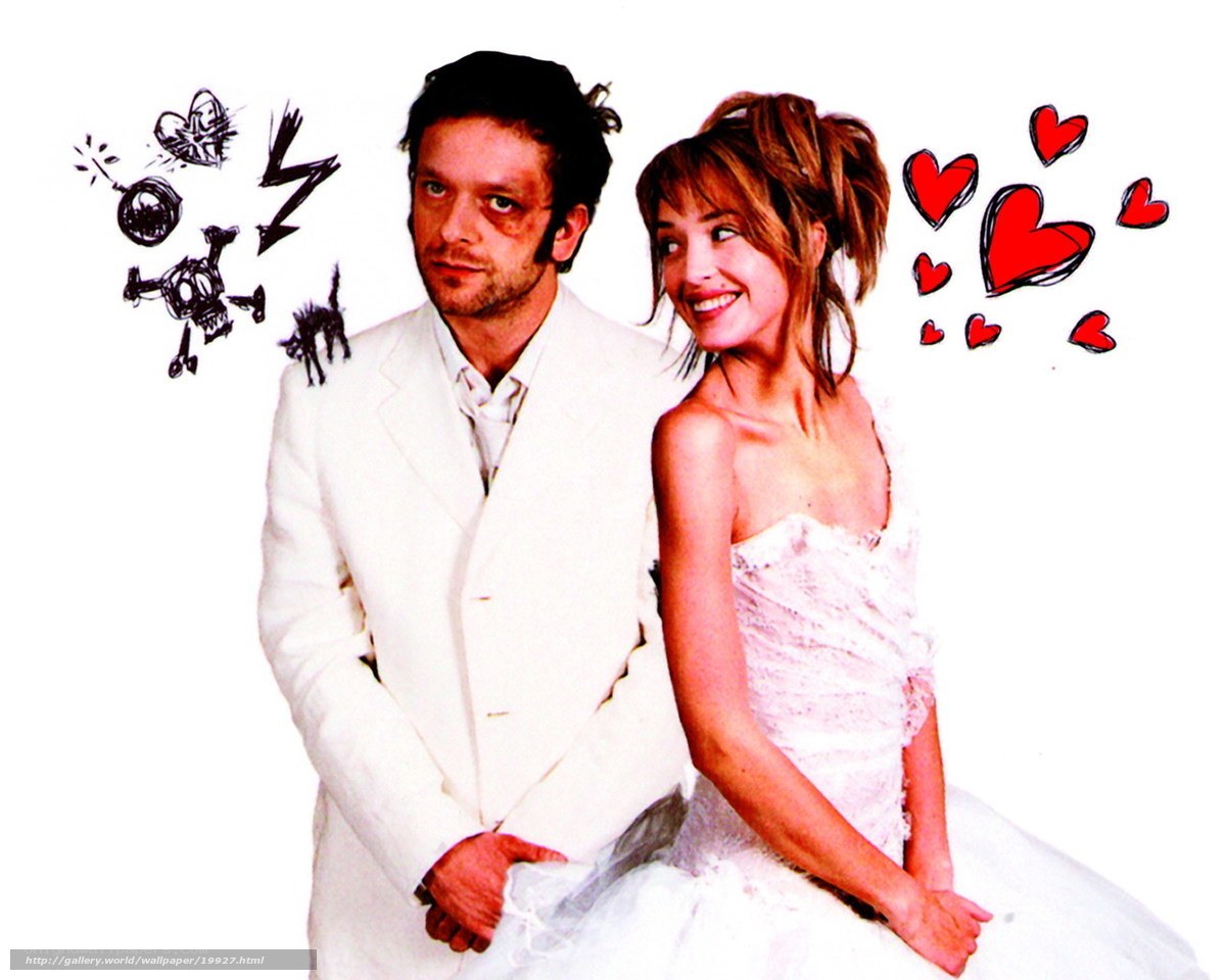 Couple in wedding attire