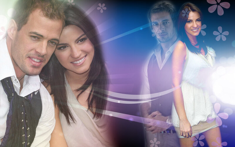 couple in white clothing