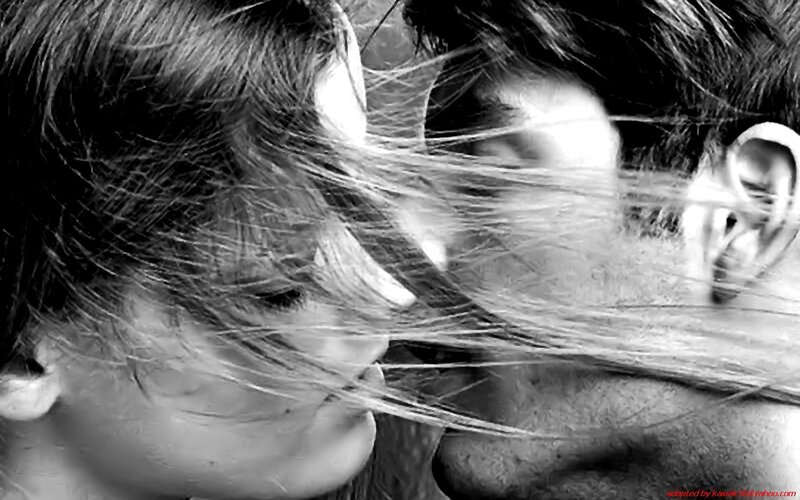 Couple in Wind