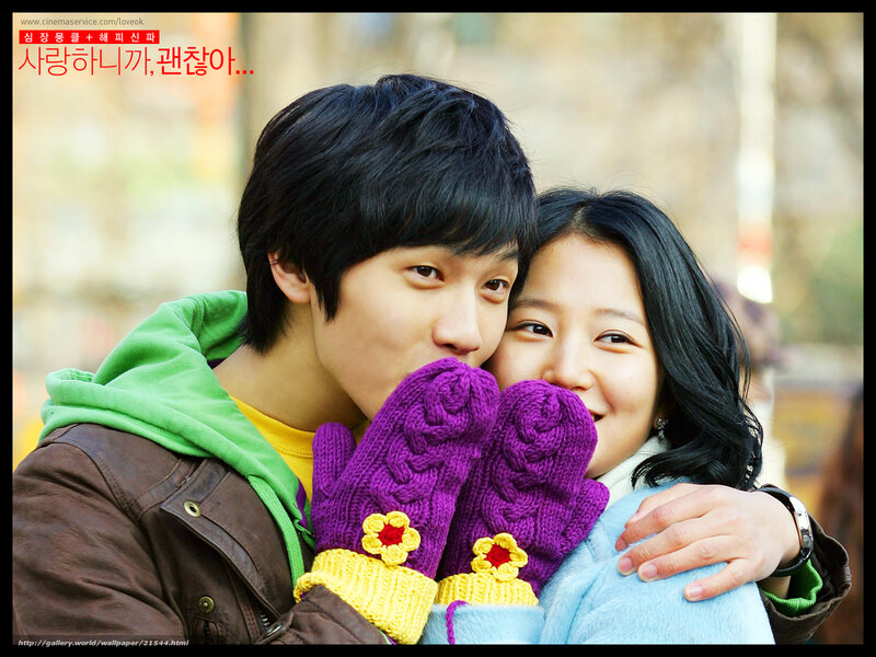 couple in winter clothes