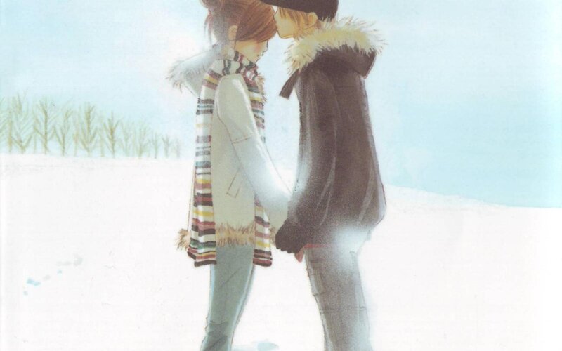 Couple in Winter — White, Calm, Manga