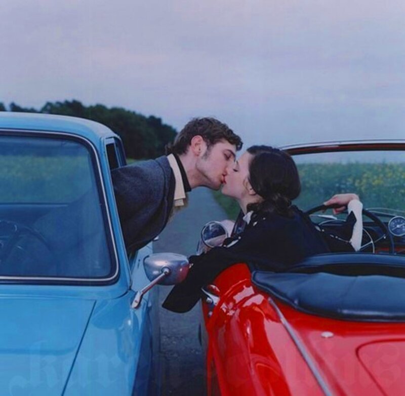 Couple Kissing in Cars