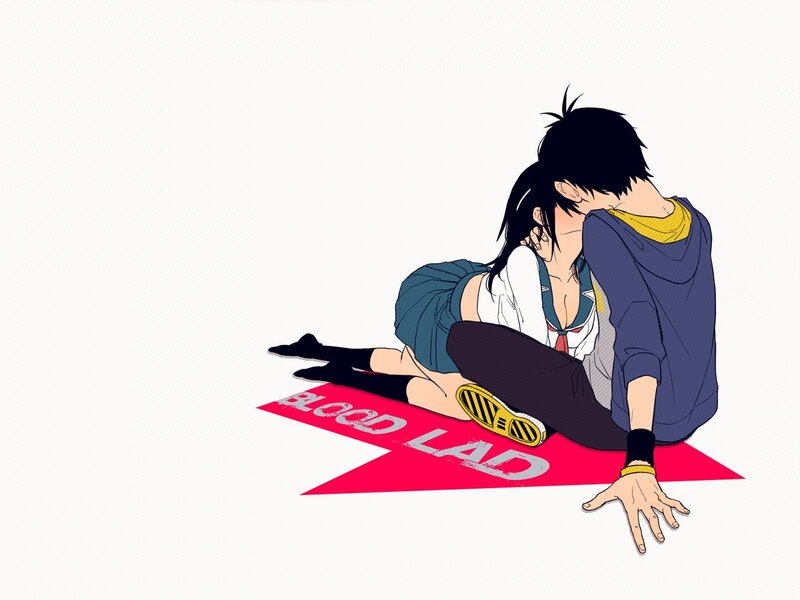 Couple Kissing on Floor — Red, Intimate