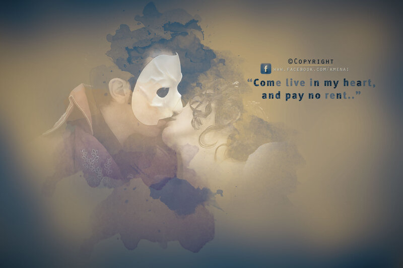 Couple Kissing with Mask