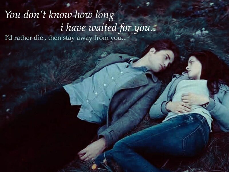 Couple Lying on Grass — Blue, Dramatic