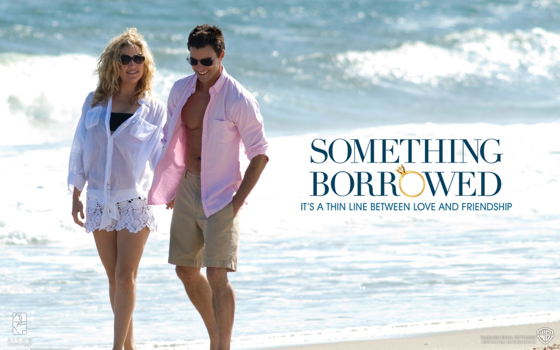 Couple on a beach walk