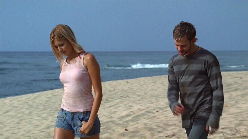 Couple on a beach walk