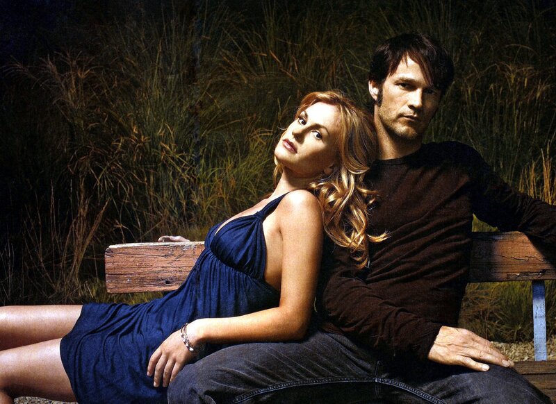 couple on a bench at night