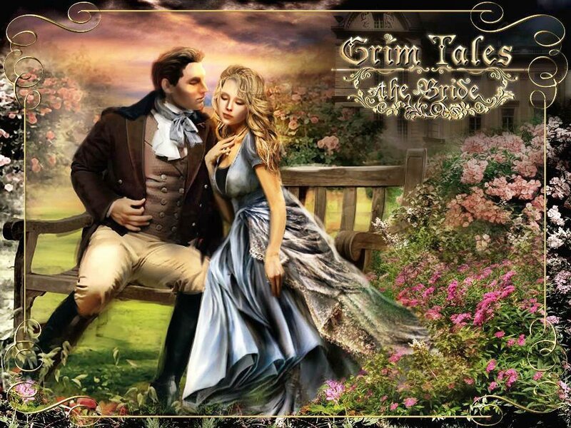 Couple on a Bench — Blue
