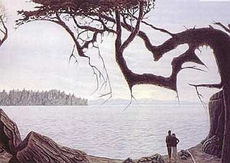 Couple on a Lakeshore