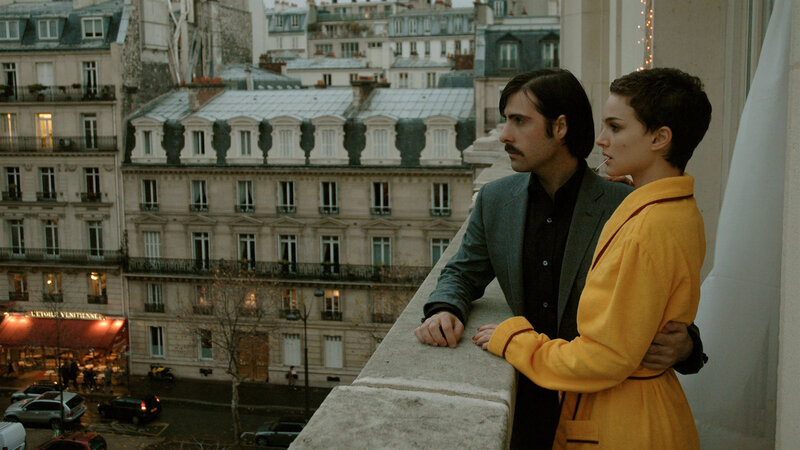 Couple on a Parisian balcony