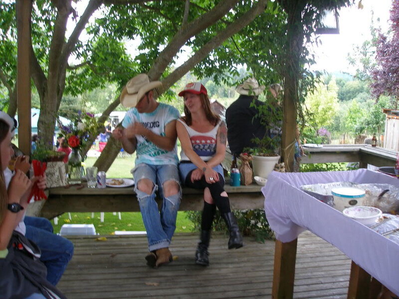 Couple on a Porch