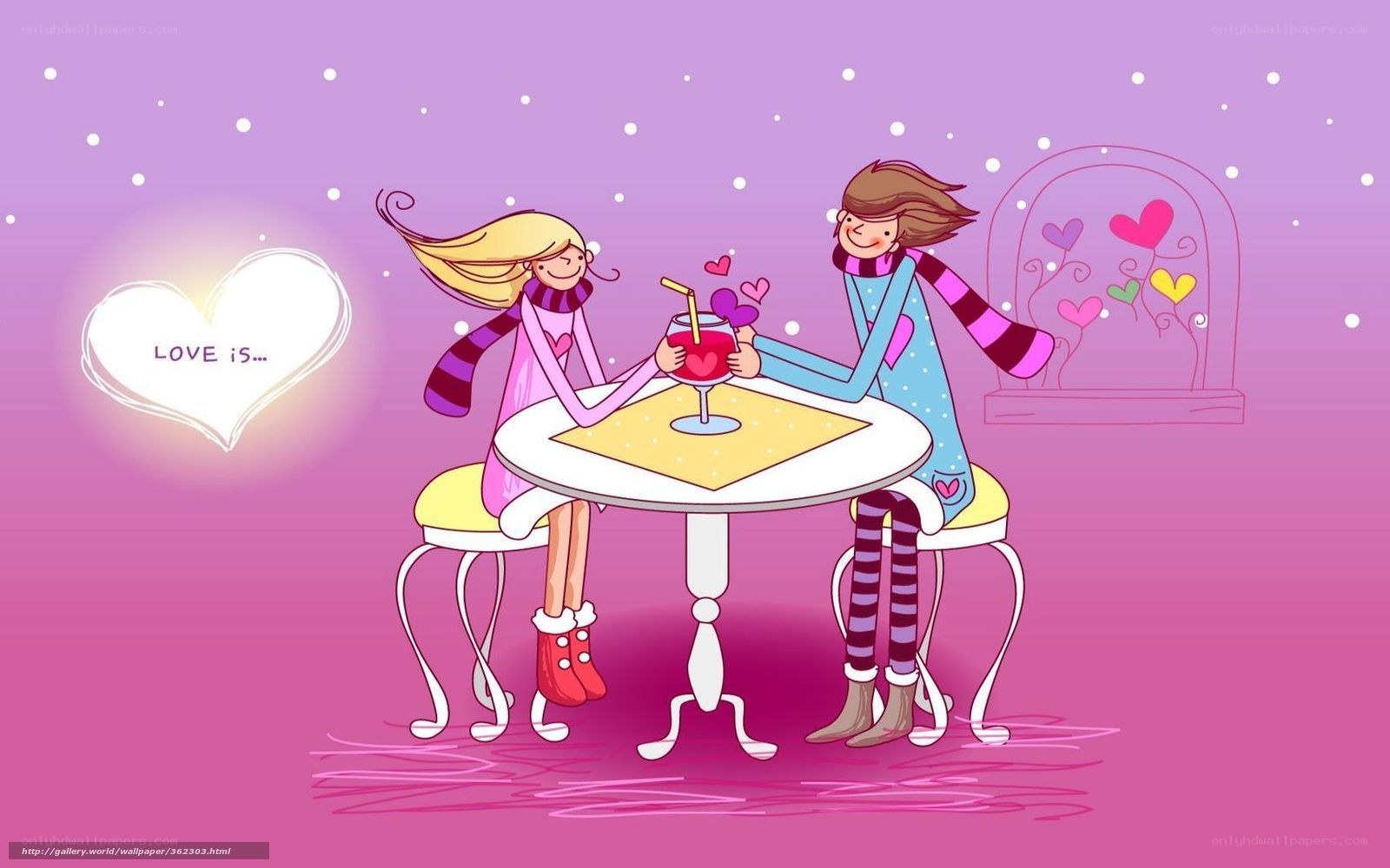 Couple on a romantic date