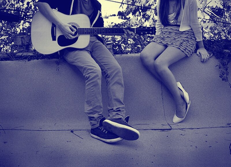 Couple on a Wall