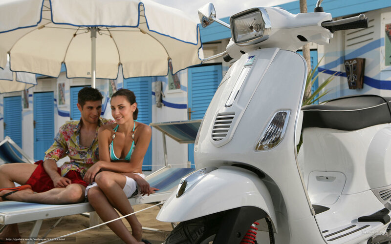 Couple on Beach Lounge