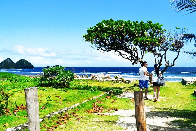 Couple on Beach Path