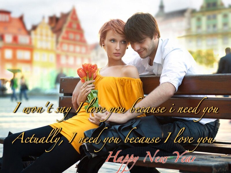 Couple on Bench — Yellow, Romantic, Afternoon, Photograph, Flowers, Buildings