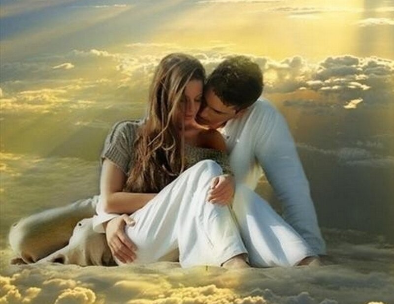 Couple on Clouds