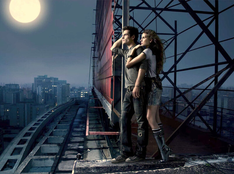 Couple on Rooftop