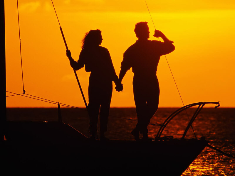 Couple on Sailboat