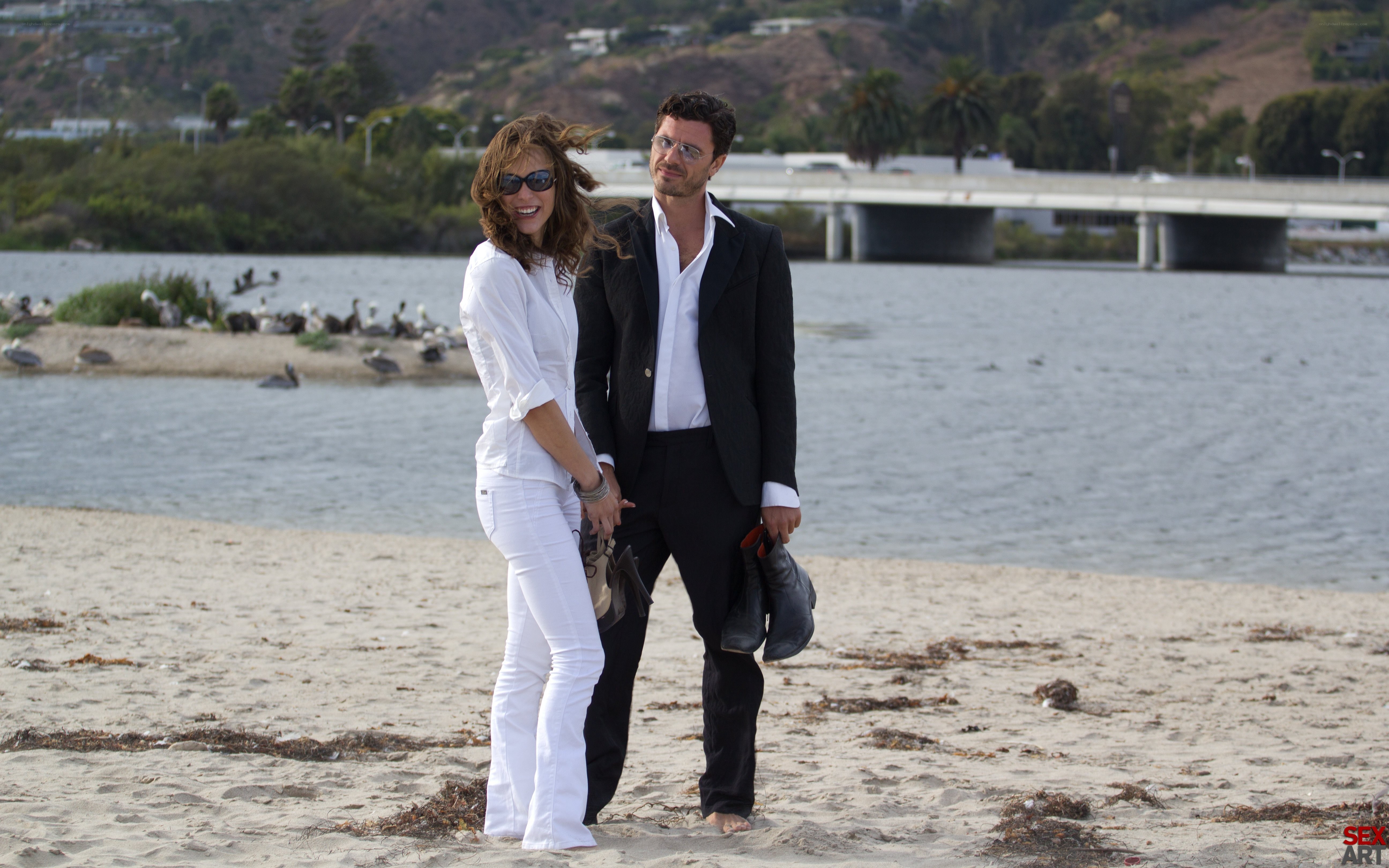 couple on the beach