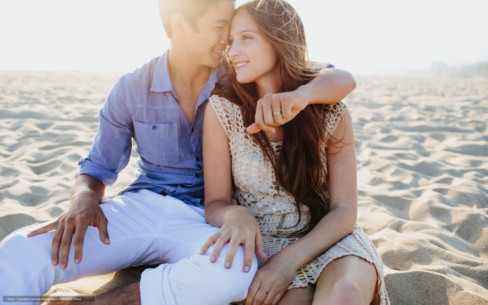 Couple on the beach