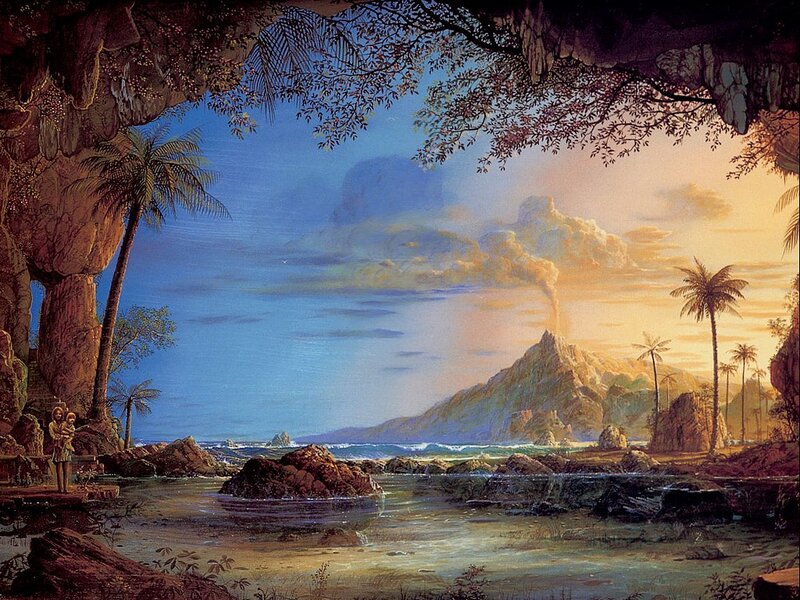 Couple on Tropical Shore