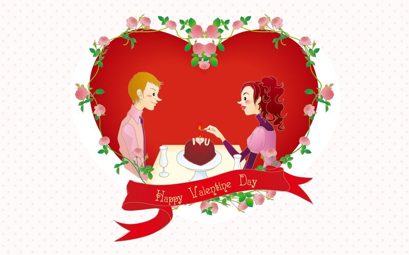 Couple on Valentine's Day