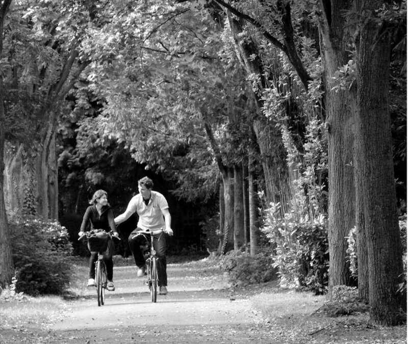 Couple Riding Bicycles