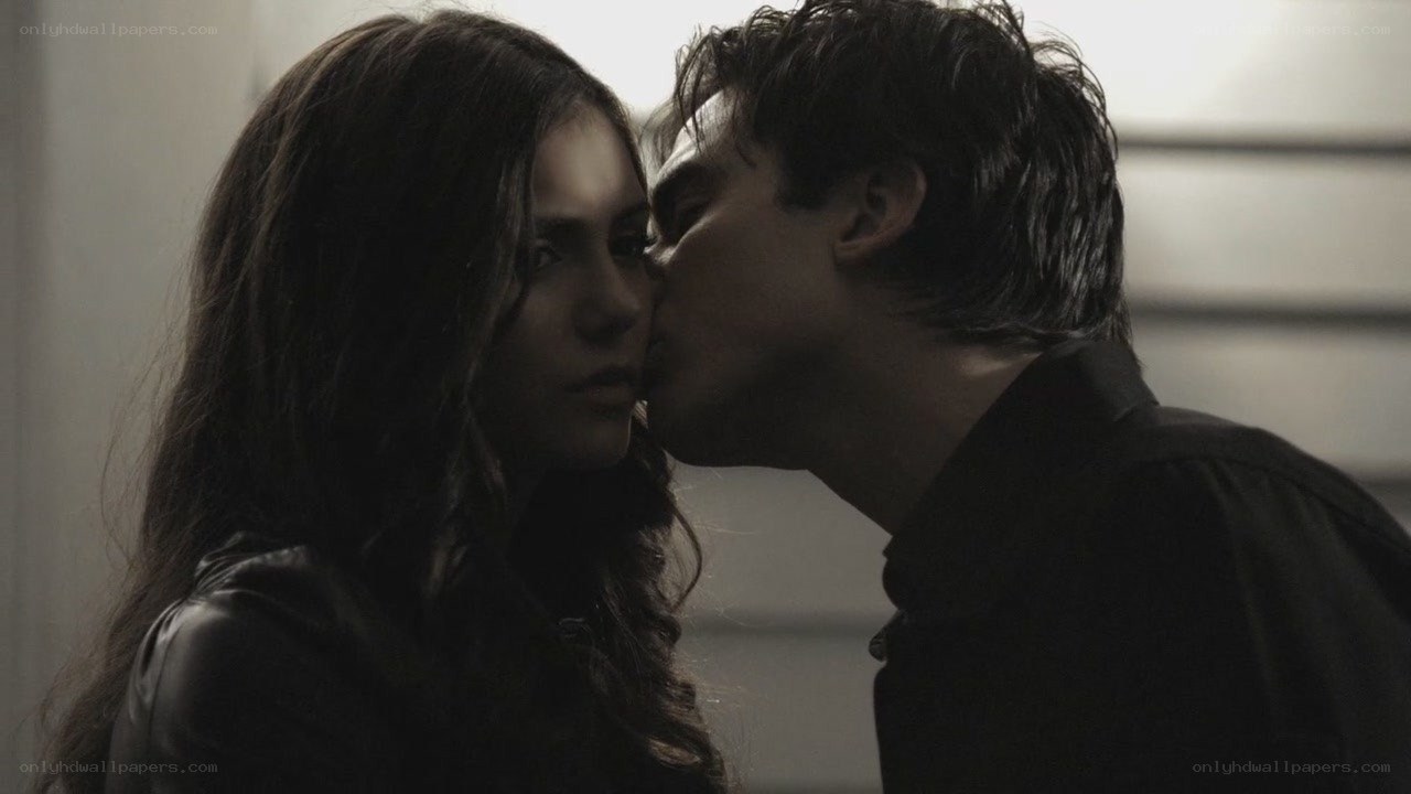 couple sharing a kiss