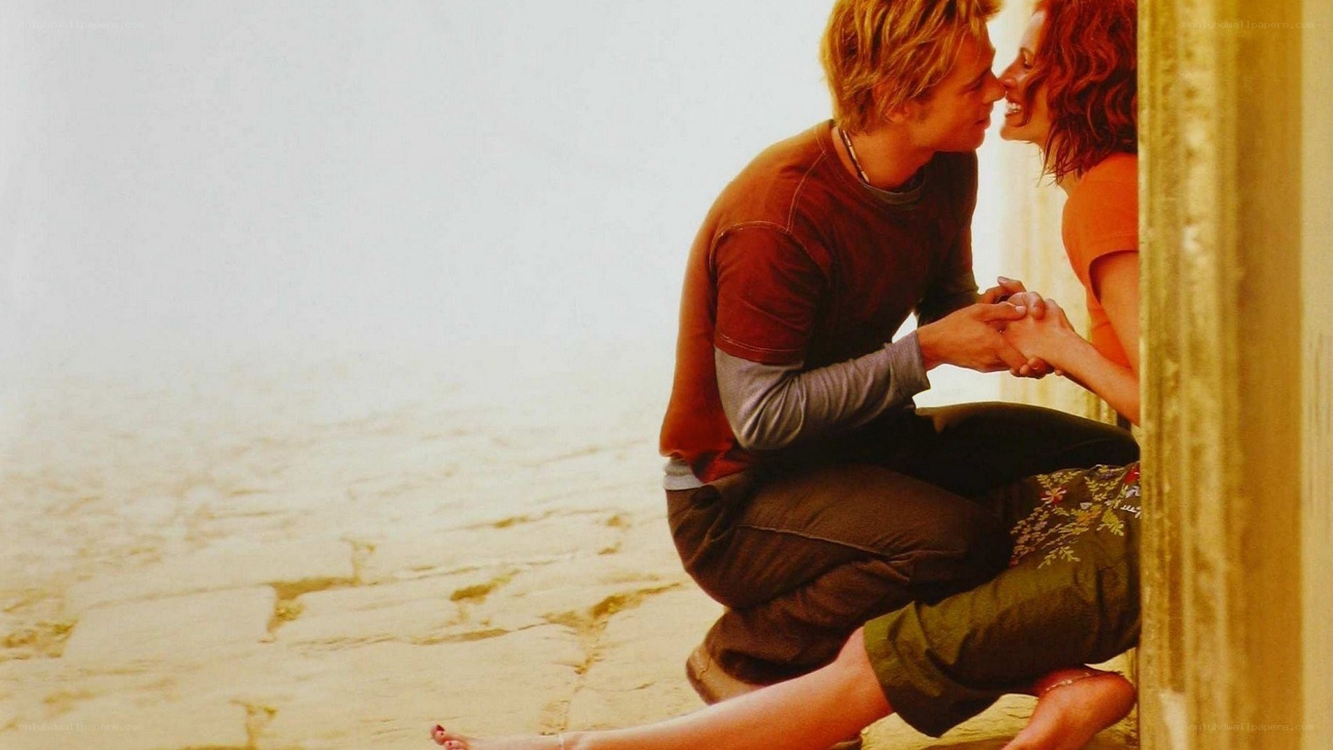 couple sharing a tender moment