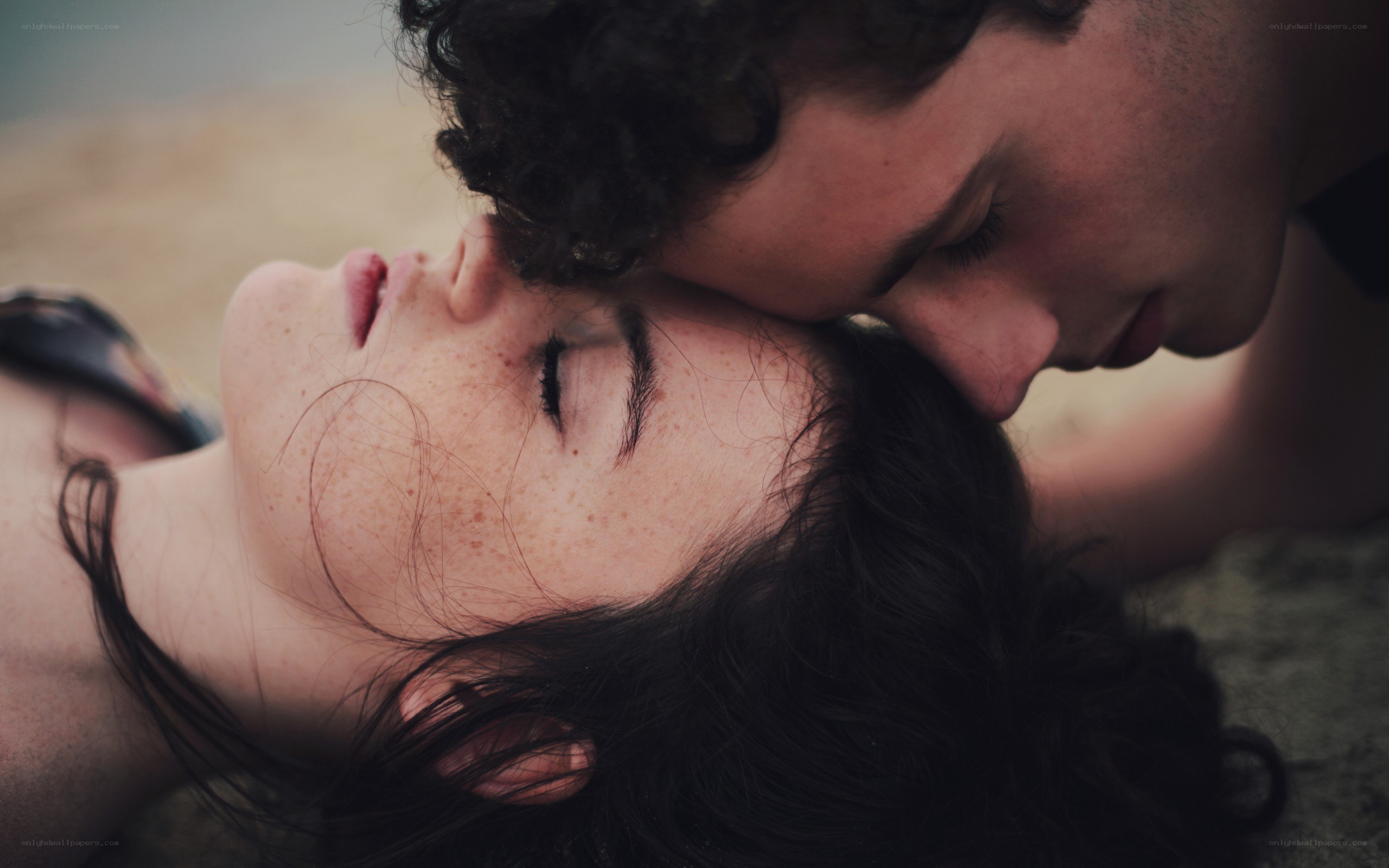 couple sharing a tender moment