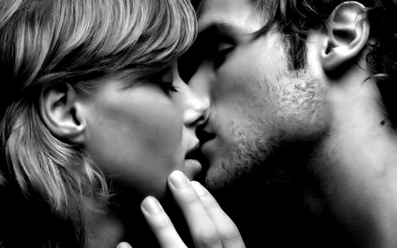 couple sharing an intimate moment