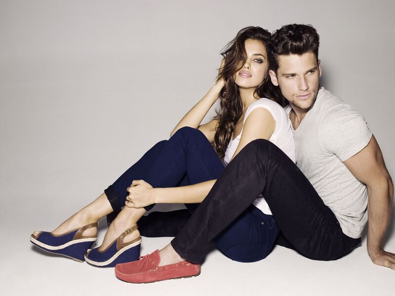 couple sitting on floor