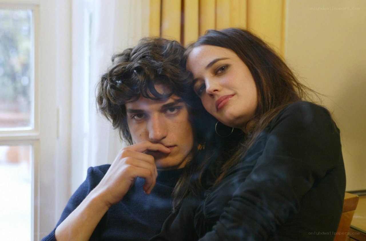 couple sitting together indoors