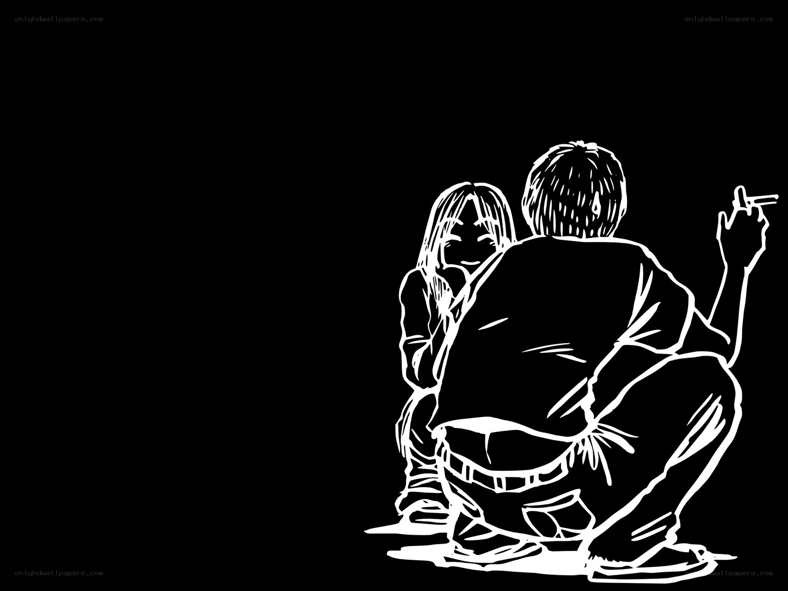 couple sitting together