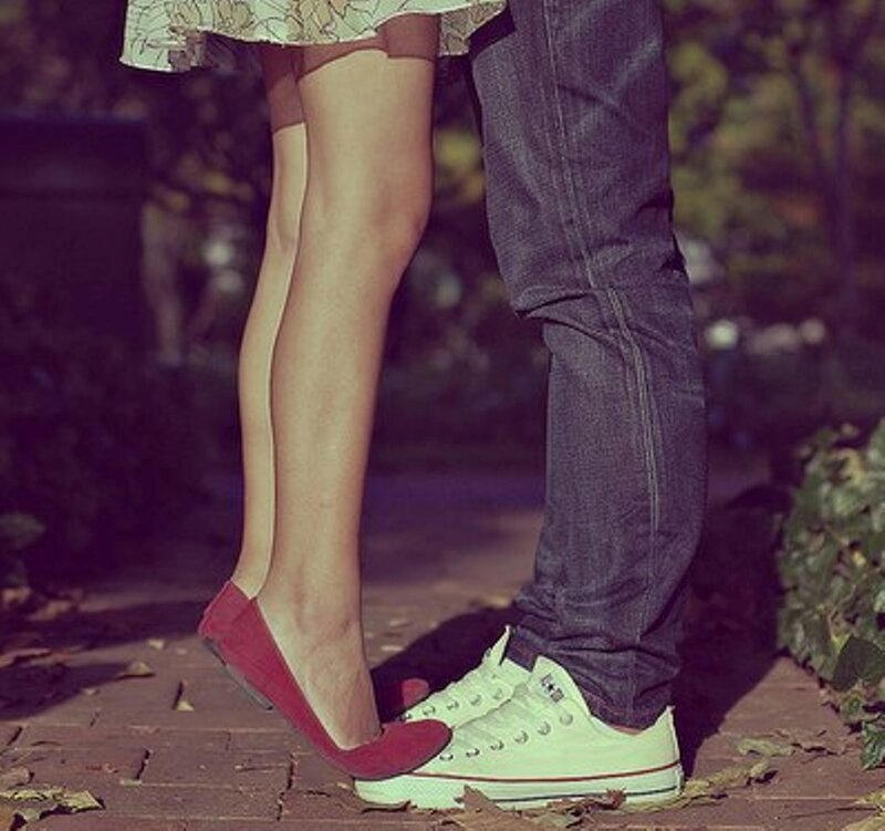Couple Standing Close