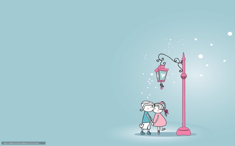 couple under a lamp