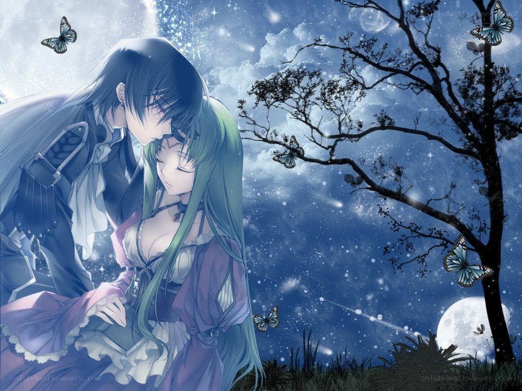 couple under a starry sky