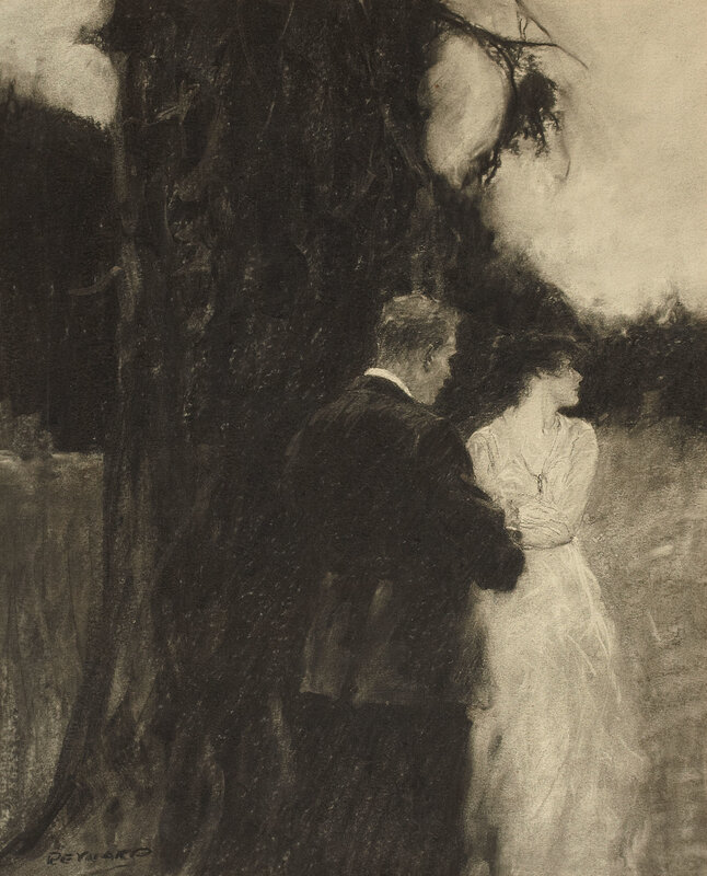 Couple under a tree