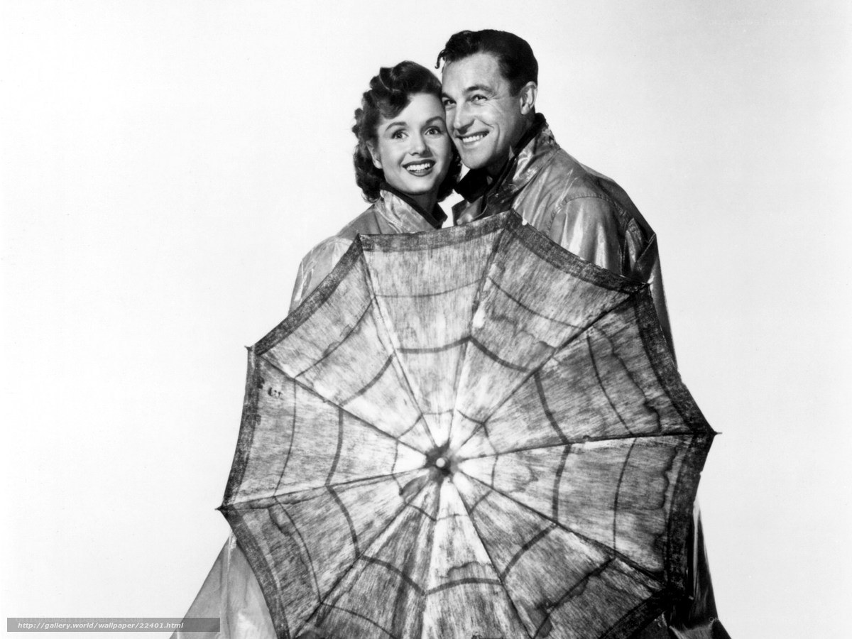 Couple under an umbrella