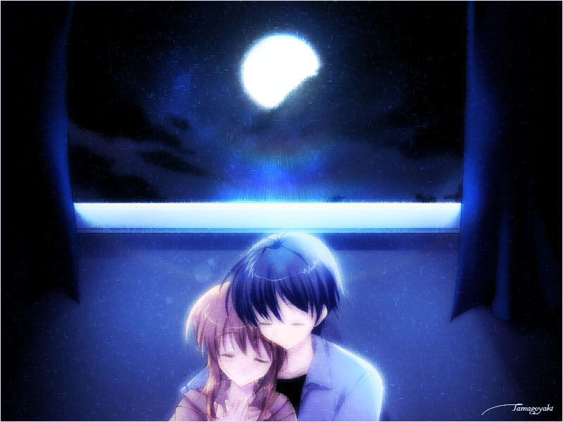 couple under moonlight